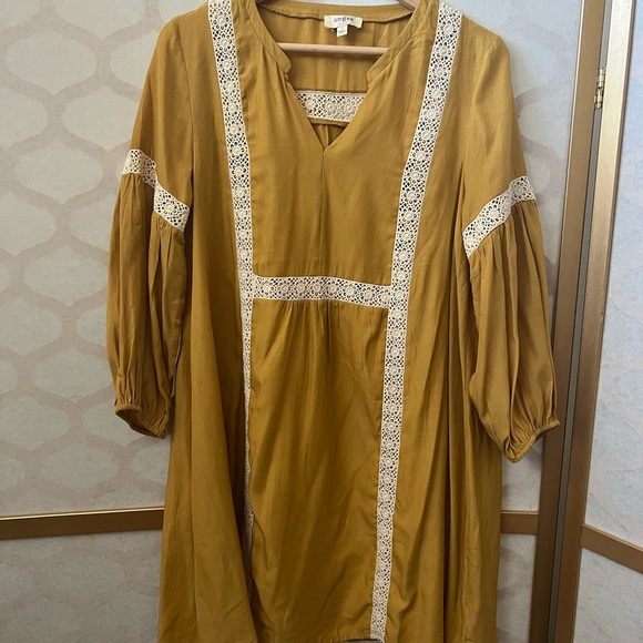 UMGEE | Boho Crochet Swing Dress - Picture 3 of 5